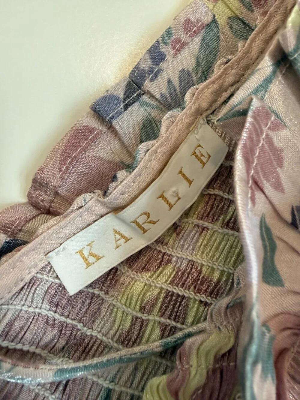 Karlie tiered floral mini dress featuring ruffle details. - Picture 4 of 6